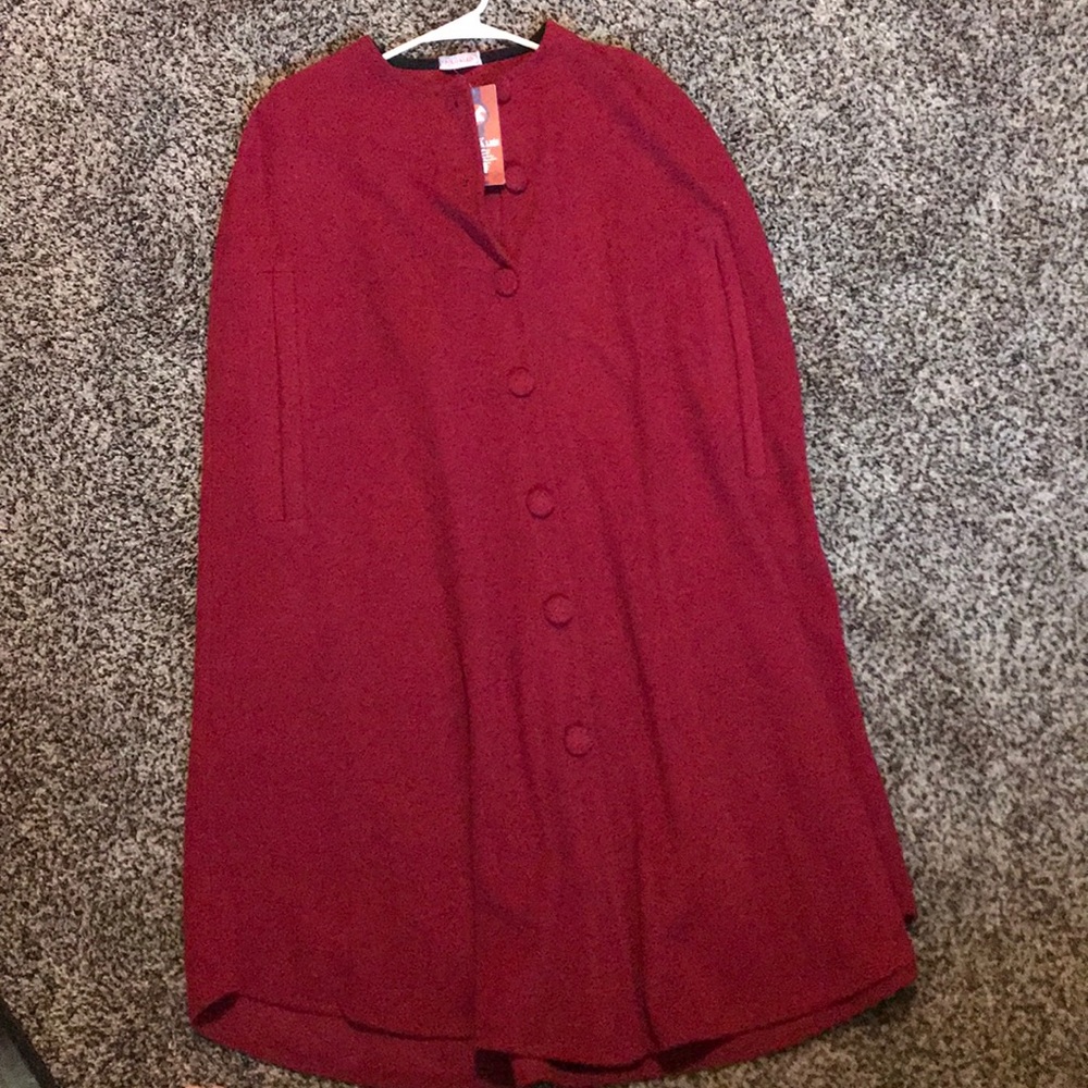 Red  poncho